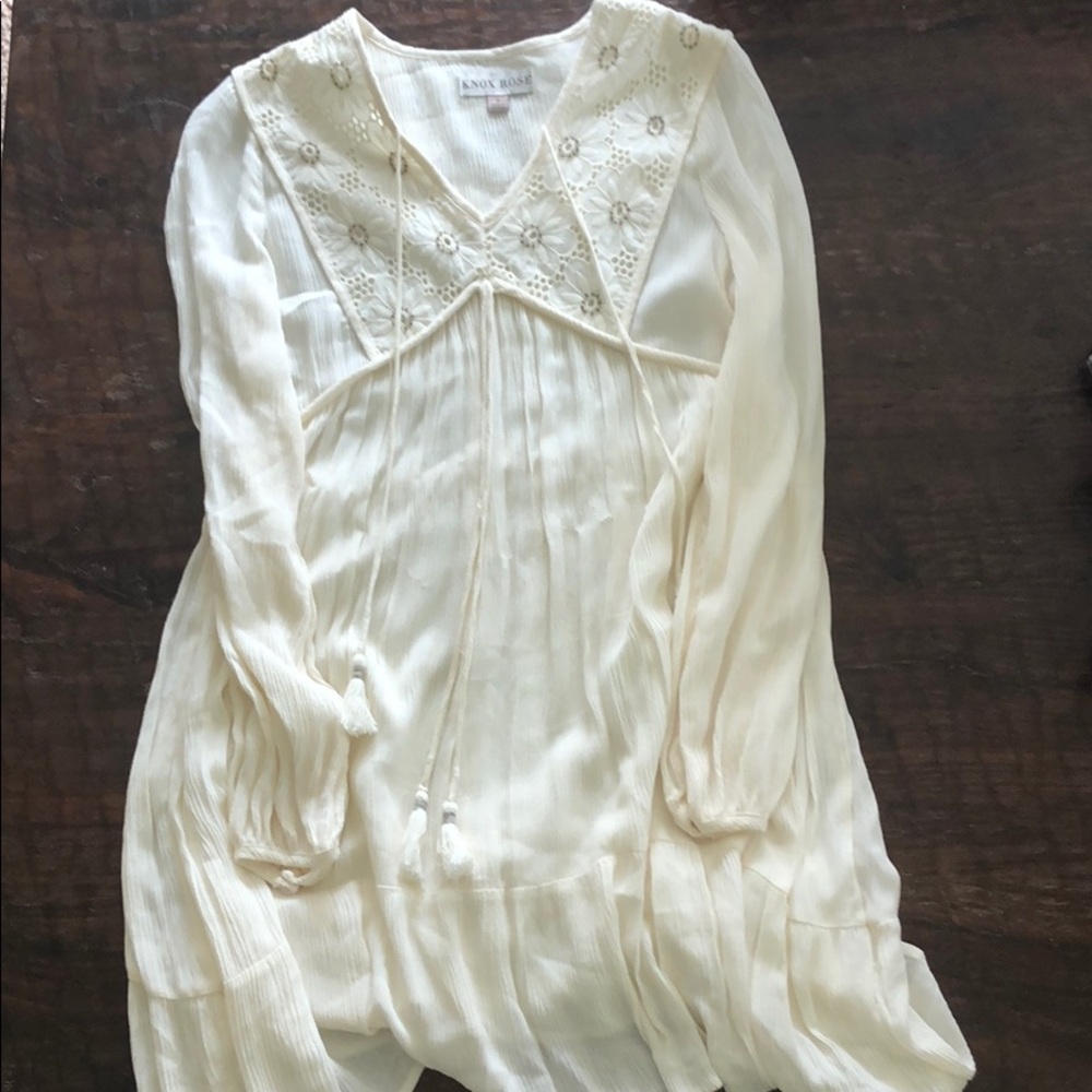 White dress